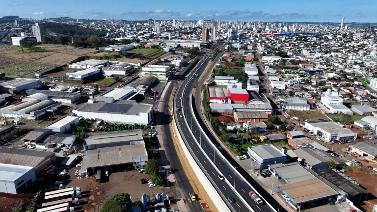 Trânsito já está liberado no Elevado da Bandeira (Foto: Divulgação)