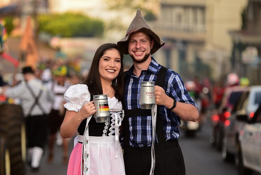 Tradicional festa terá muito chopp (Foto: Daniela Pertussati / Divulgação)