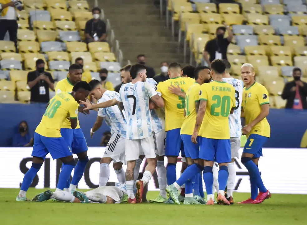 Brasil perdeu para a Argentina a Copa América 2021 no Maracanã (Foto: André Durão)