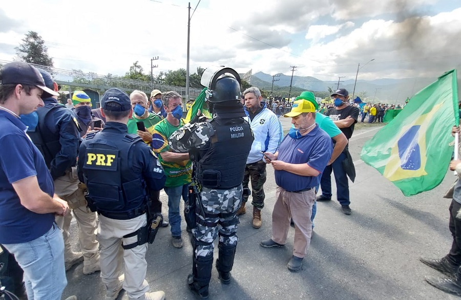 Após Quatro Dias De Bloqueios Rodovias De Sc São Totalmente Liberadas 1002