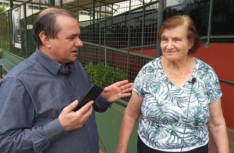 Aposentada de Águas Frias não deixa de votar: “até que tiver forças, vou continuar votando”