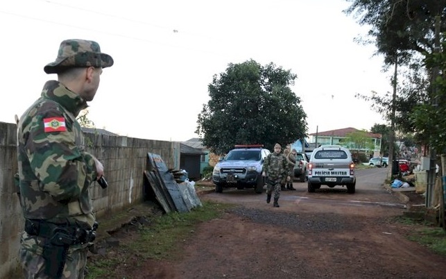 Cerco fechou na região (Foto: Polícia Militar)