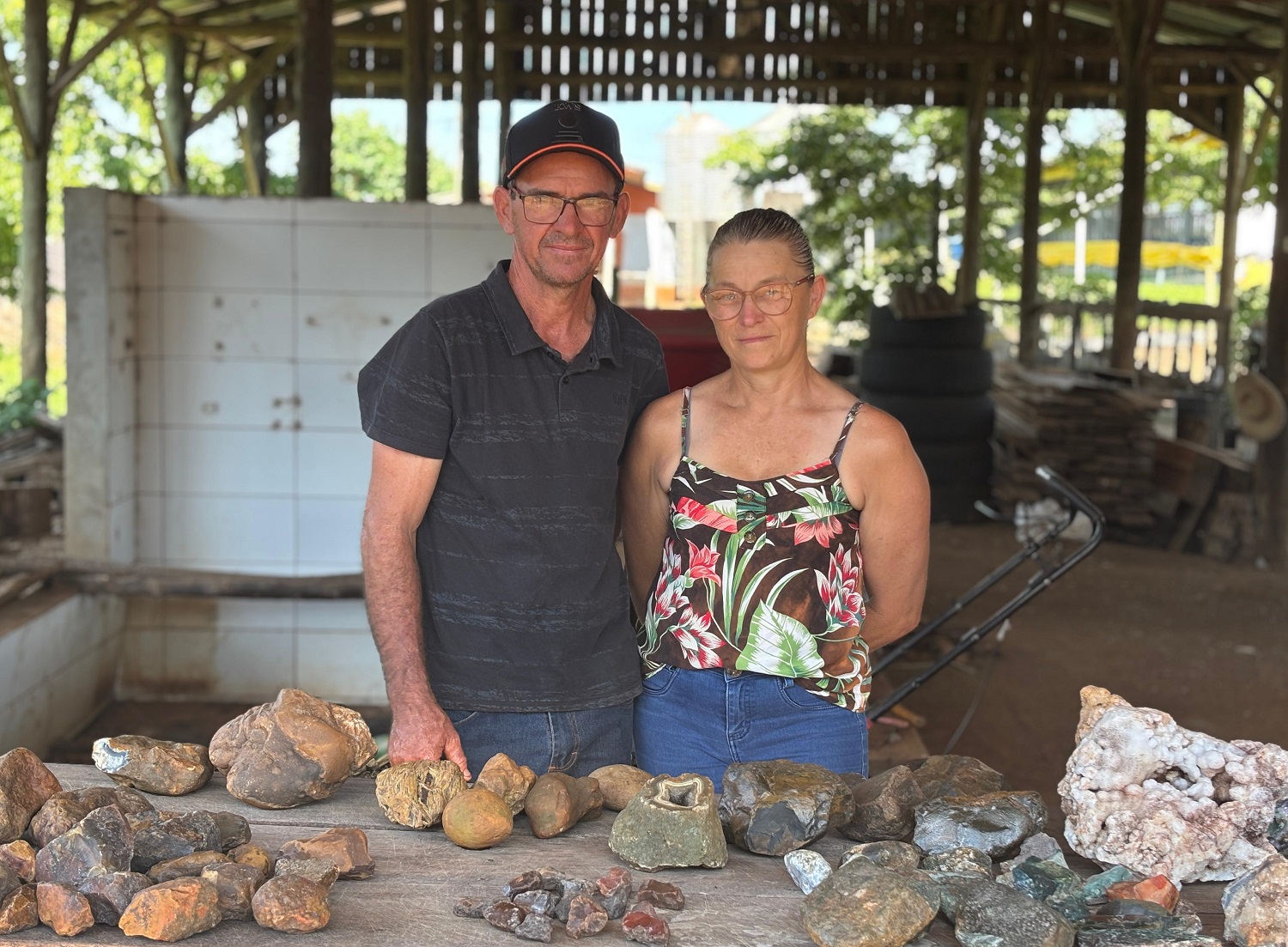 Agricultores acreditam ter encontrado meteorito no interior de Saudades