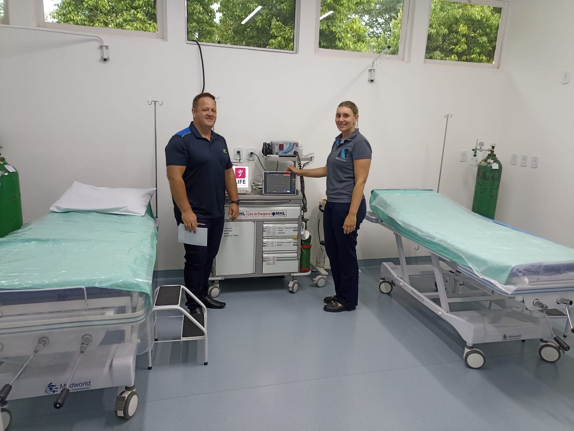 Hospital de Nova Erechim finaliza obras no ambulatório e sala de observação 