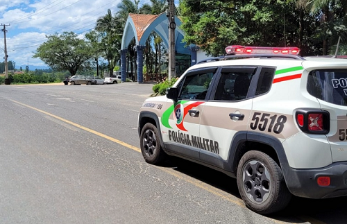 PM atendeu a ocorrência (Foto: Divulgação)