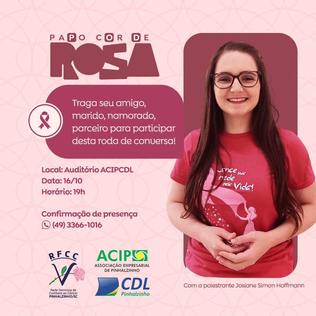 ACIP/CDL promove evento do Outubro Rosa