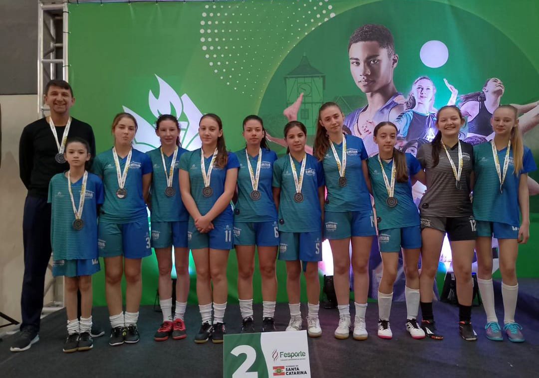 Futsal feminino de Saltinho conquista inédito o vice-campeonato dos Jesc