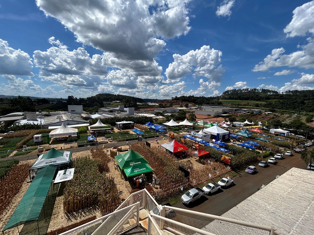 Parque de exposição do Itaipu Rural Show já está praticamente pronto (Foto: Gilmar Bortese)
