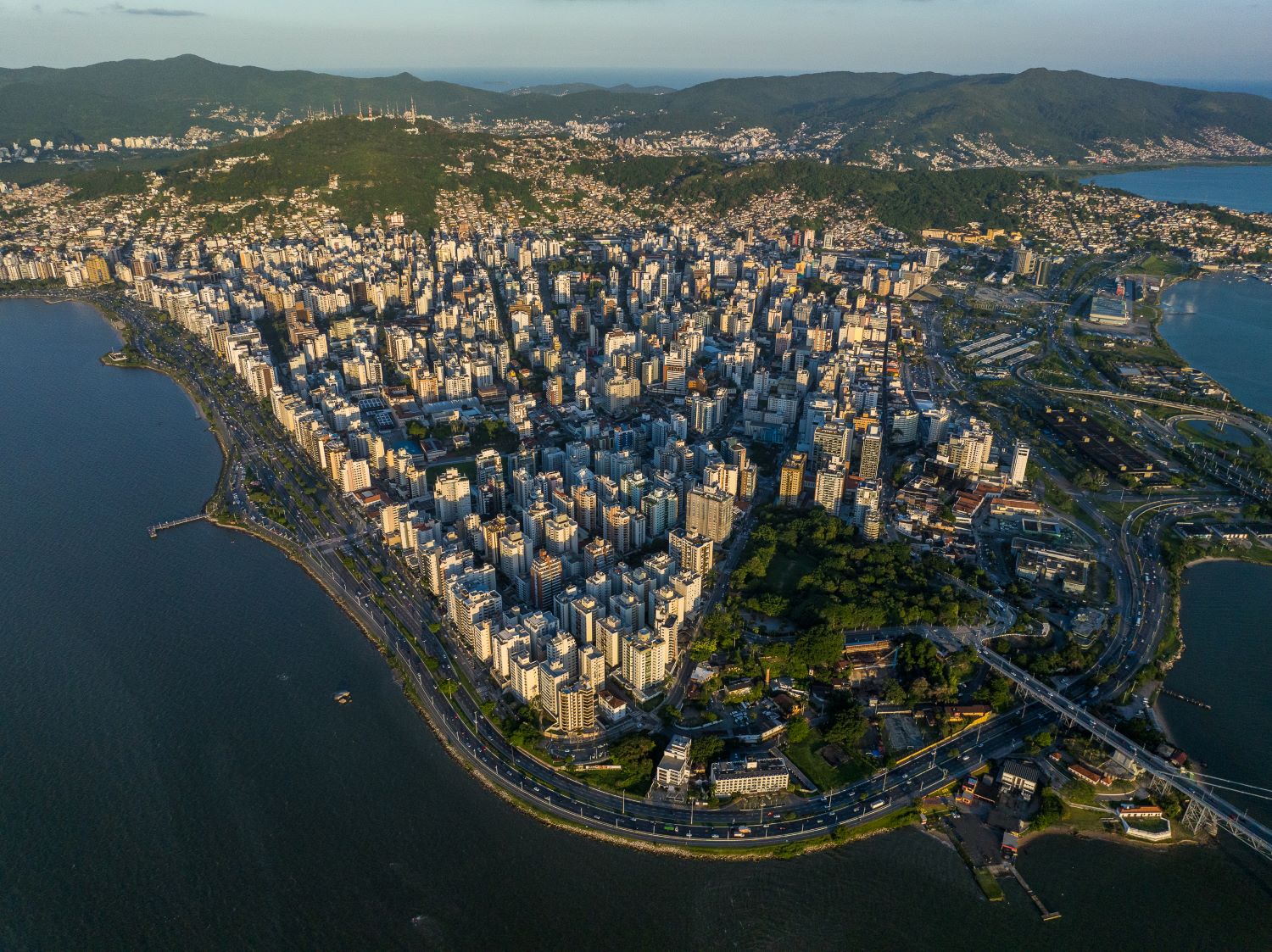 Cidade de Florianópolis  (Foto: Jonatã Rocha / SECOM)