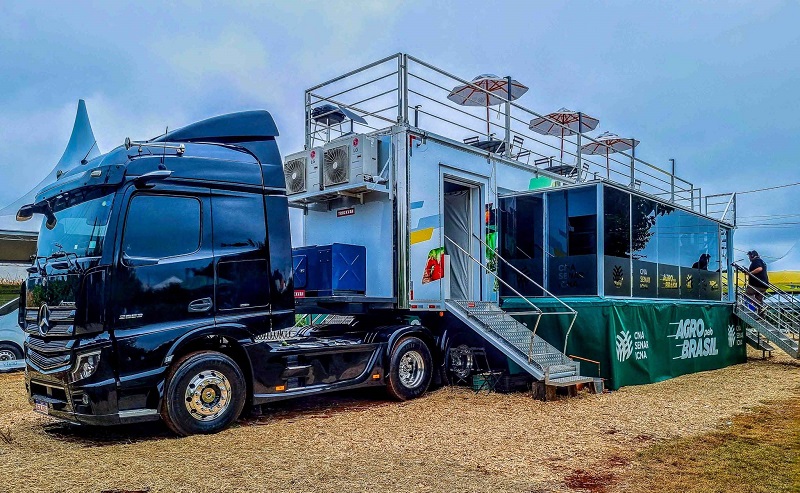 Carreta Agro do SENAR estará novamente no Itaipu Rural Show em Pinhalzinho