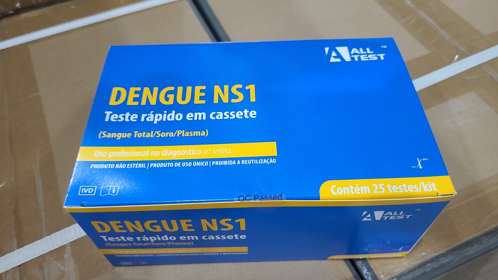 Estado recebe primeira remessa de testas rápidos para o diagnostico da dengue