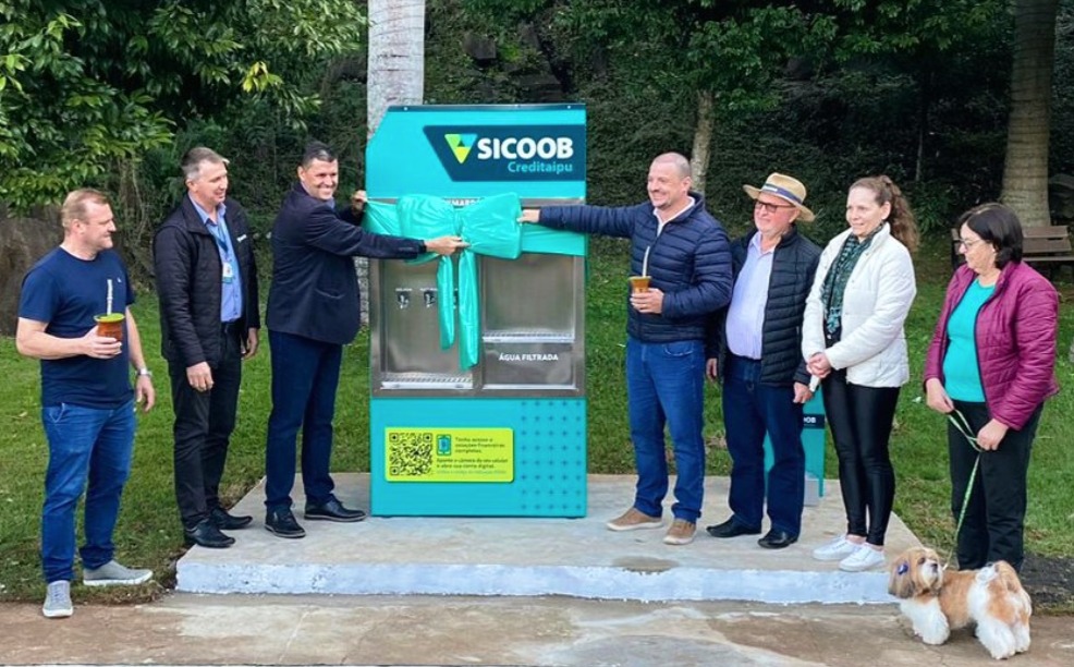 Município inaugura com o Sicoob novo Chimarródromo no Pórtico Germânico