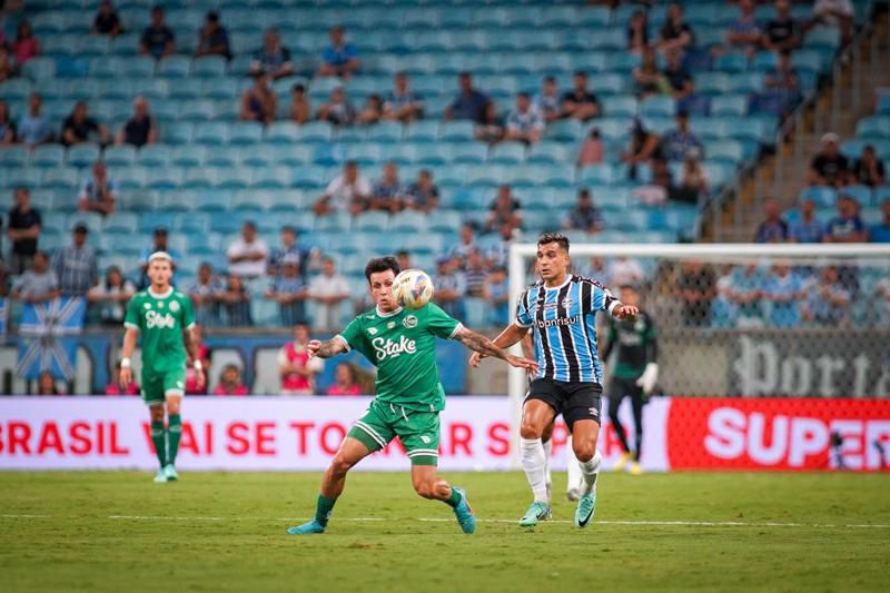Grêmio venceu o jogo na primeira fase por 1 a 0 (Foto: Fernando Alves/EC Juventude)