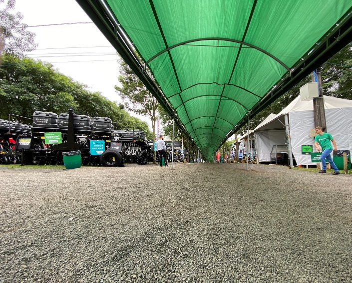 Parque do Itaipu Rural Show conta com ruas cobertas