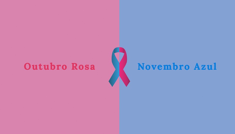 Outubro Rosa e Novembro Azul reforçam cuidados sobre a saúde do homem e mulher  (Foto: Divulgação)