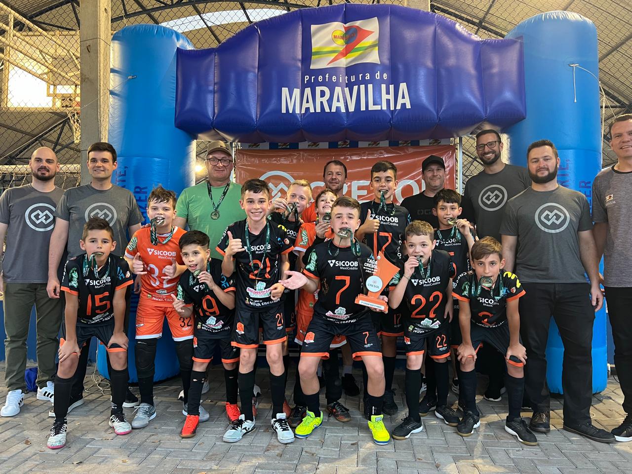 Sub-11 vence a Copa Cresol (Foto: Divulgação )