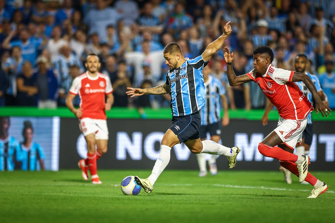 O Internacional levou a melhor no confronto do 1º turno (Foto: Lucas Uebel/Grêmio)