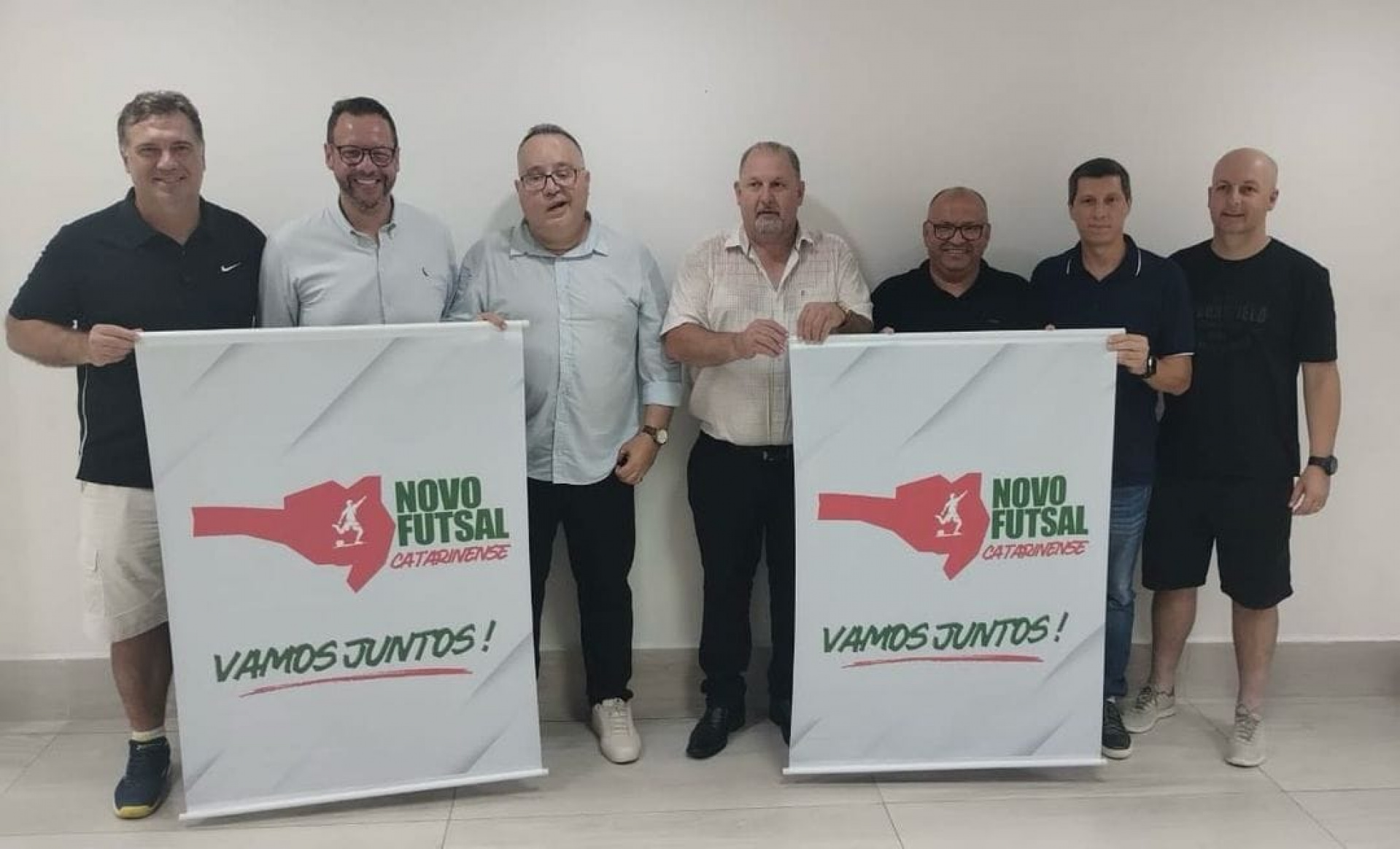 Nova chapa da Federação Catarinense para comandar o quadriênio 2024-2027 (FCFs)