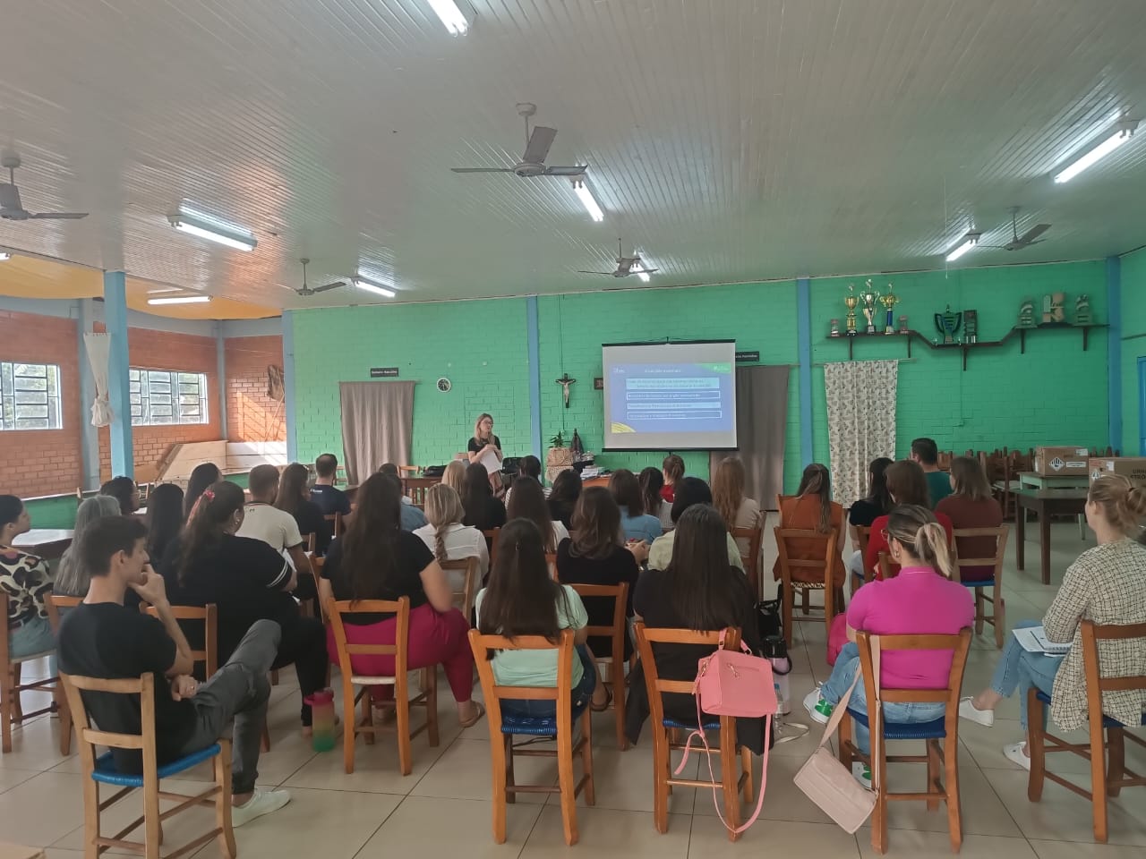 Treinamento de mesários em Águas Frias  (Foto: Divulgação)