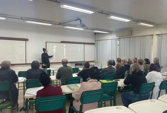 Aulas da Uniti são realizadas todas as quartas-feiras na Unoesc Pinhalzinho (Foto: Divulgação)