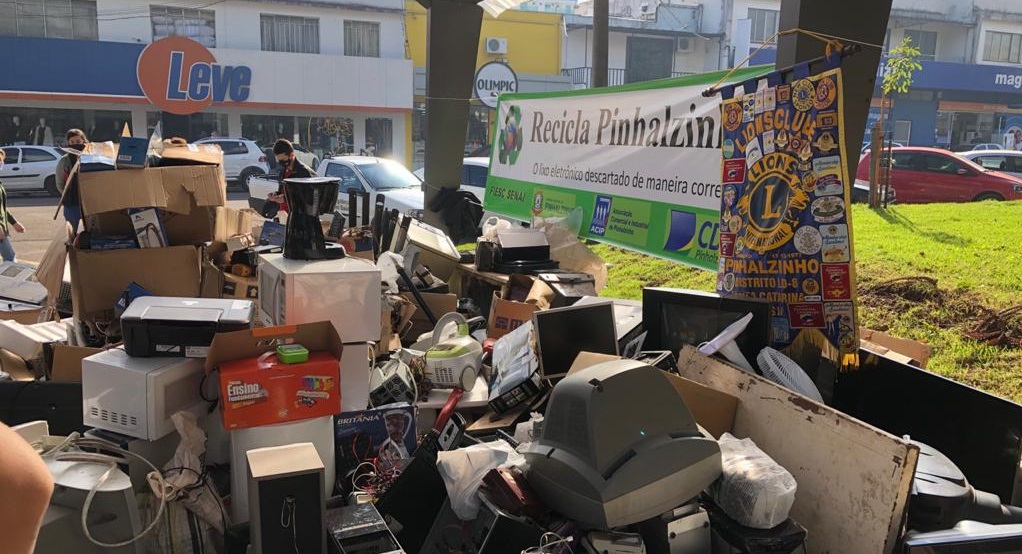 Recicla Pinhalzinho é amanhã na Praça Central 