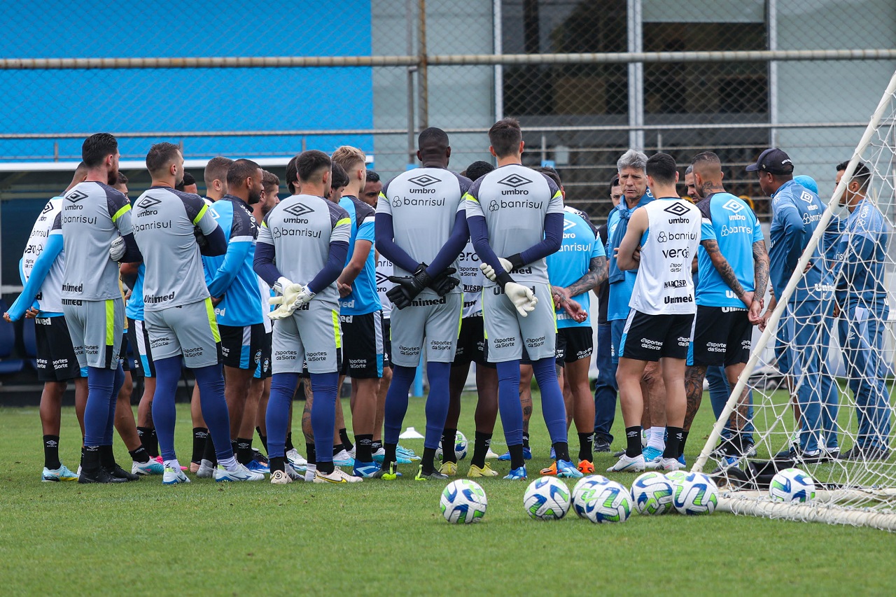 Se ir direto para a fase de grupos, o elenco terá mais tempo para se preparar (Foto: Renan Jardim/Grêmio FBPA)
