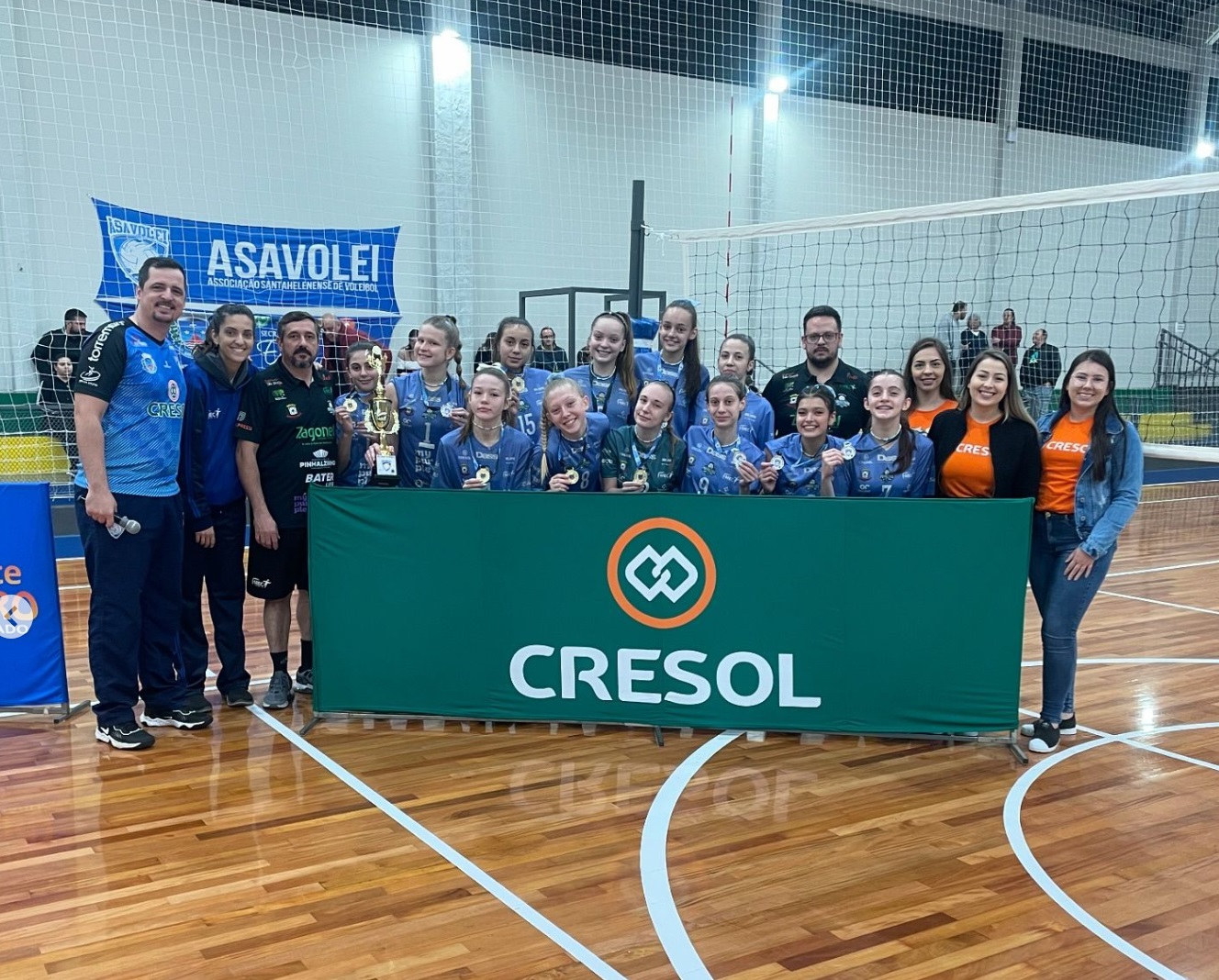 Sub-16 da APV conquista Copa Cresol Integração de forma invicta