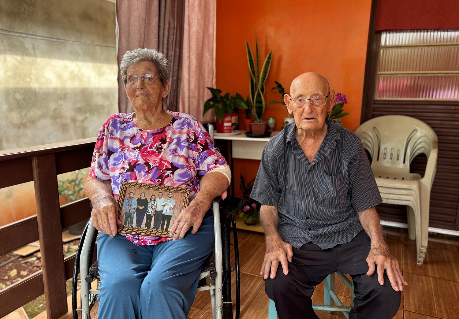 Casal com 99 anos continuam juntos em União do Oeste