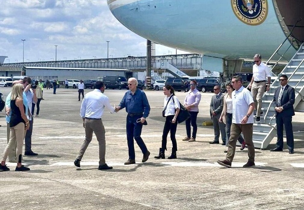 Joe Biden usa limusine super-blindada em visita ao Brasil