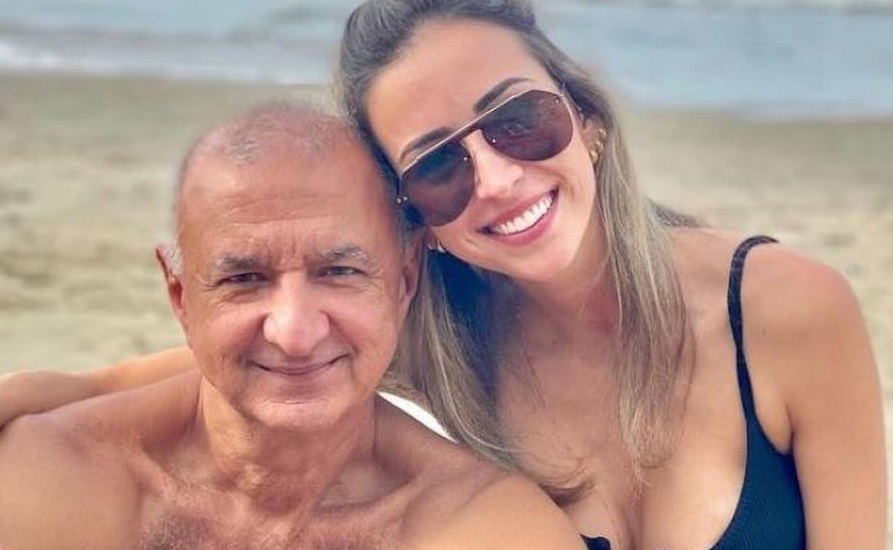 Prefeito celebra 67 anos ao lado da esposa de 17