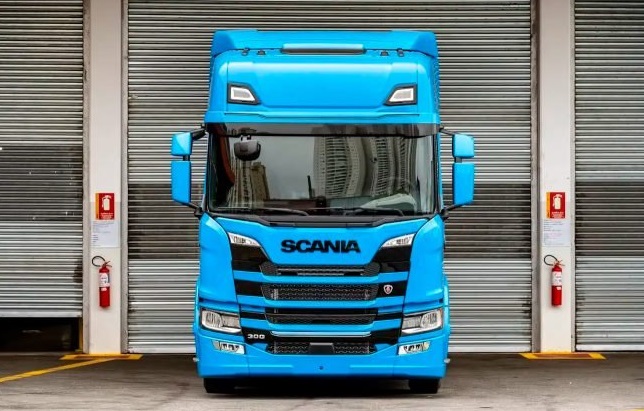 Scania apresenta carreta elétrica fabricada na Suécia