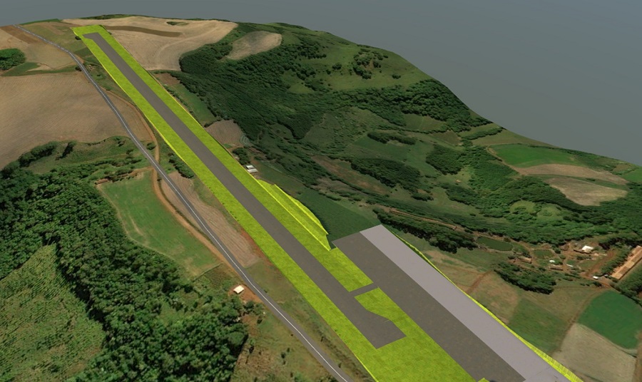 Aeroporto de Pinhalzinho entra no Plano Aeroportuário do Estado