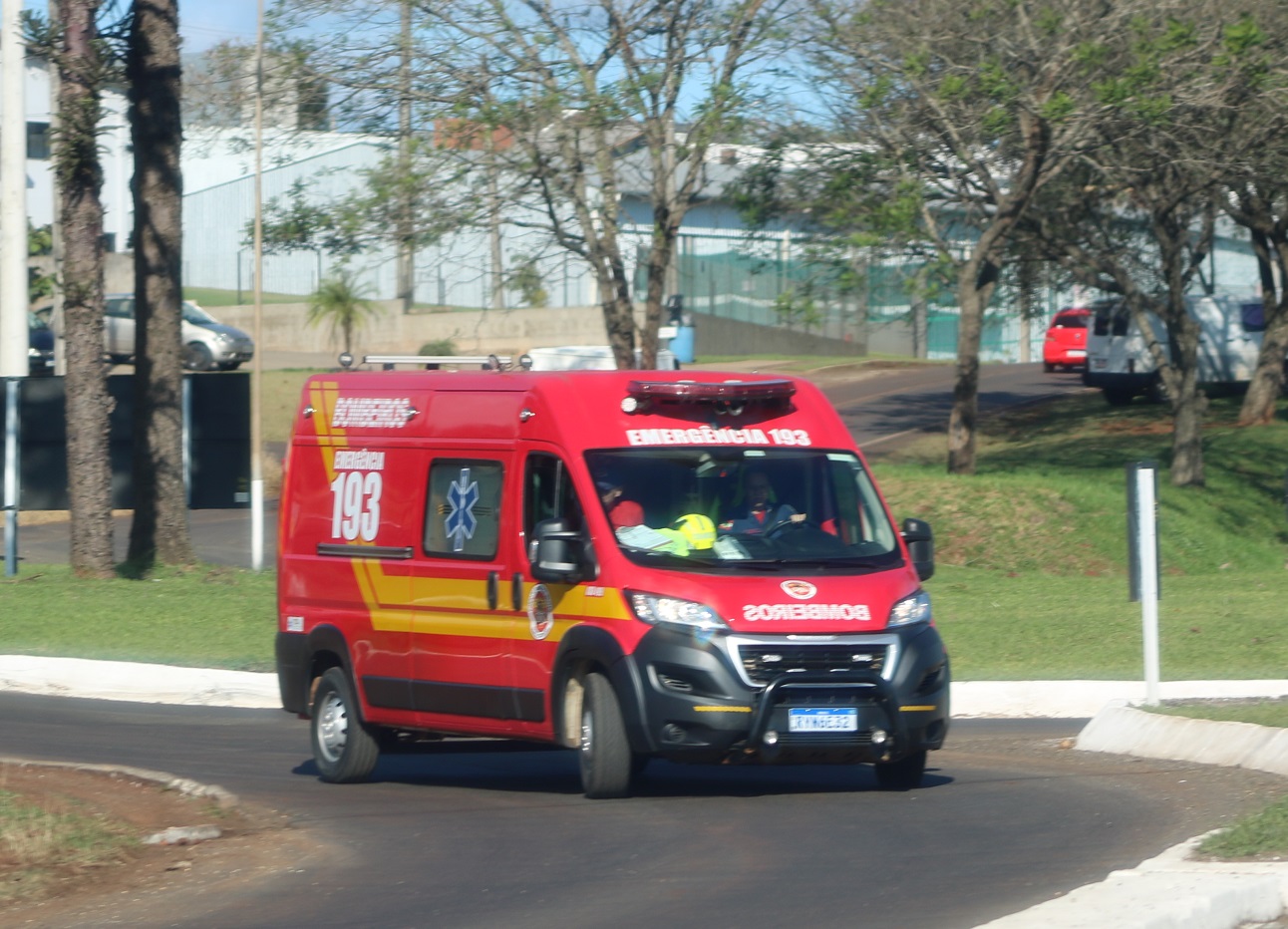 Acidente aconteceu em Pinhalzinho (Foto: Henrique Paulo Koch)