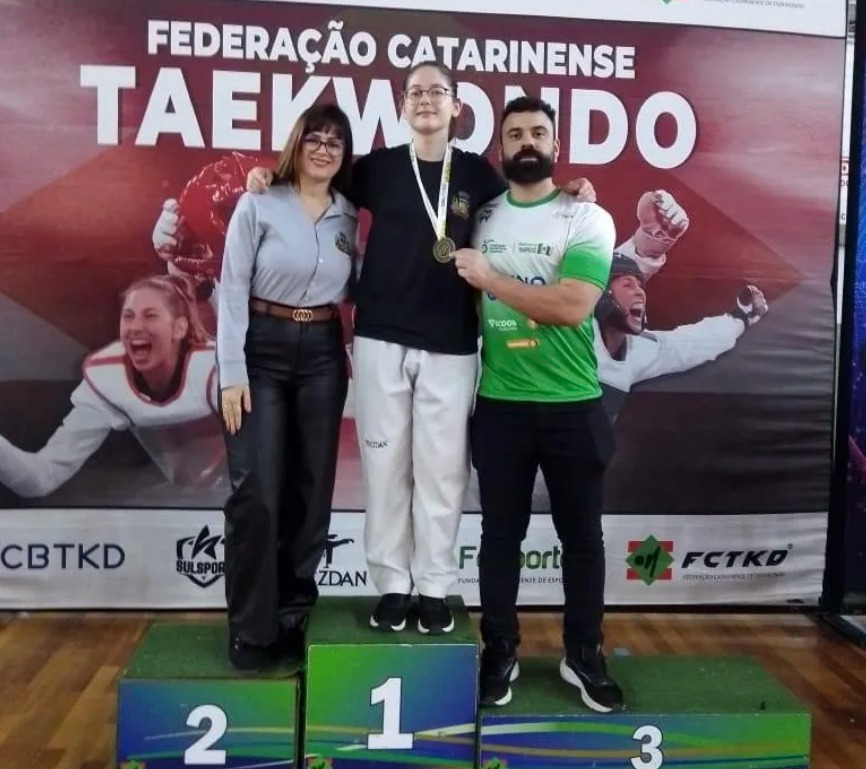 Atleta de Nova Itaberaba conquista o primeiro lugar (Foto: Divulgação)