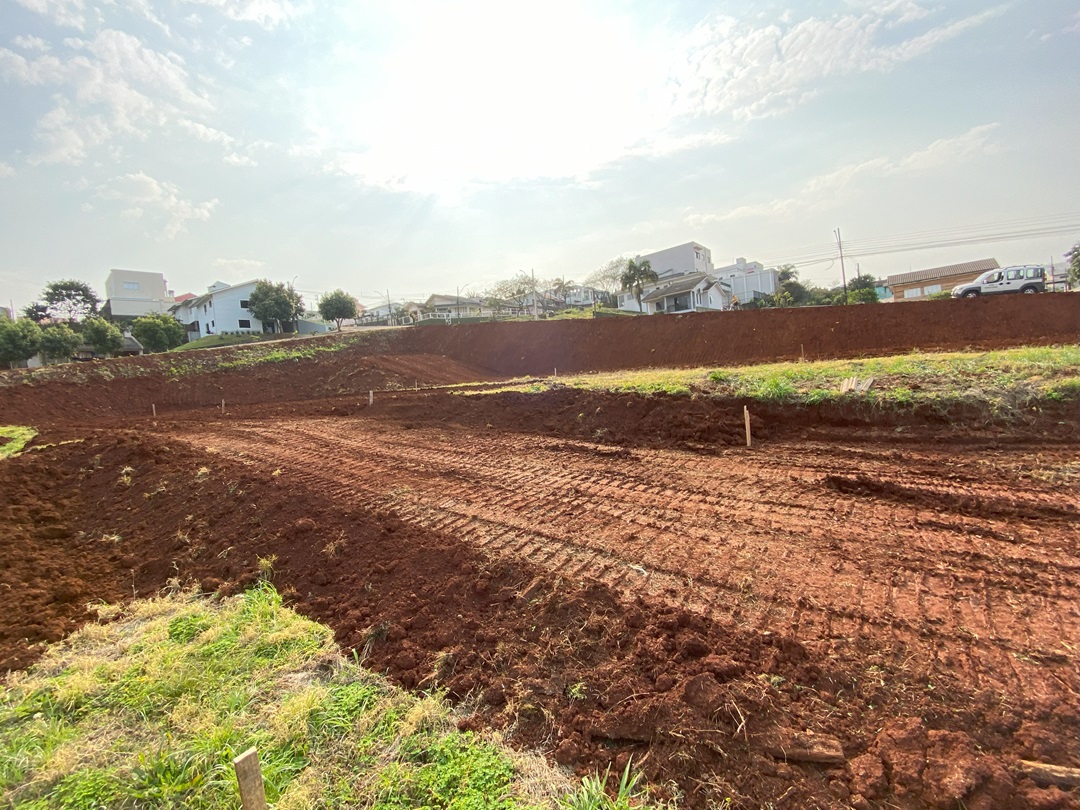 Pista de BMX vem ganhando forma em Pinhalzinho (Foto: Felipe Eduardo Zamboni)