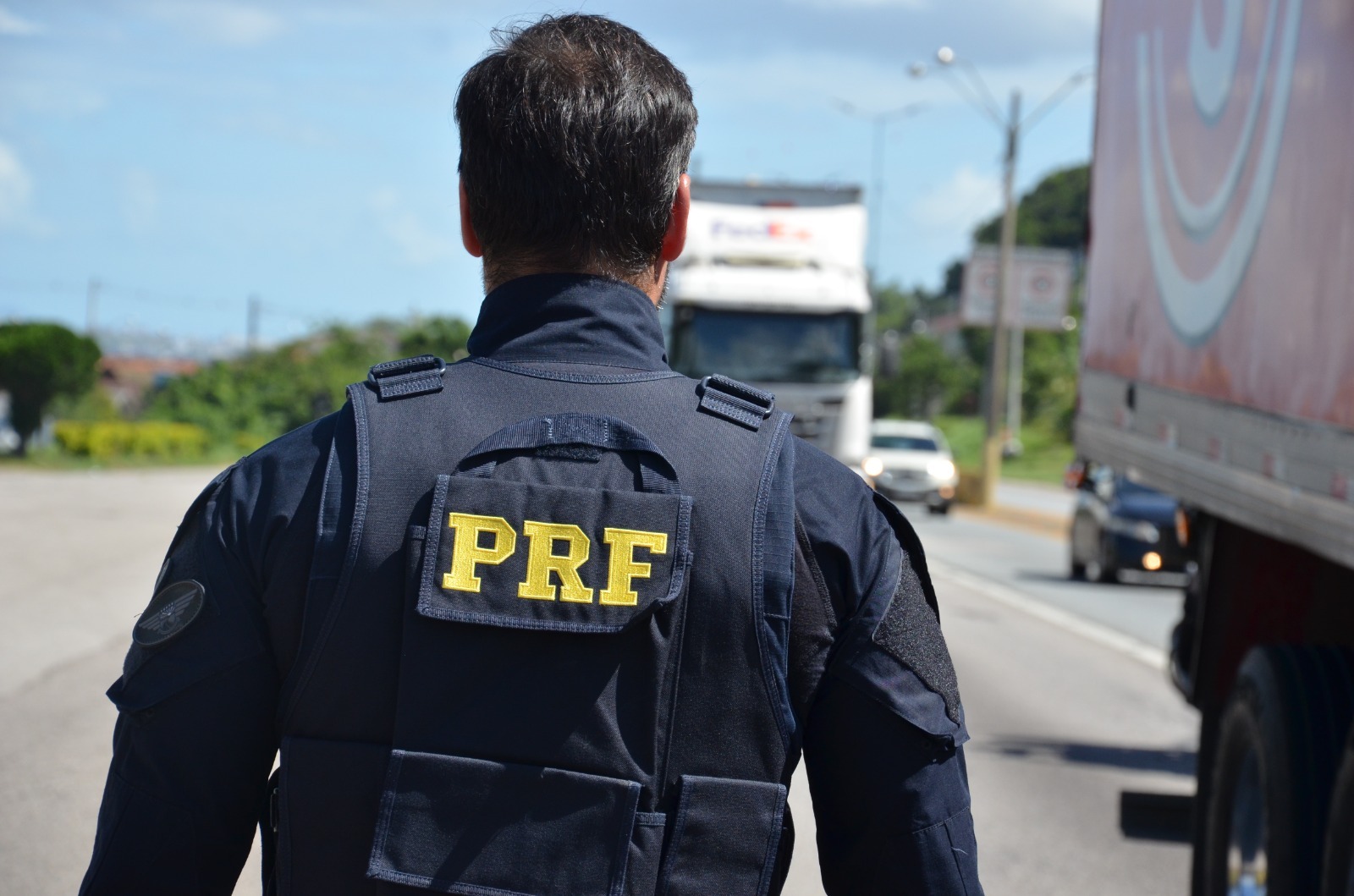 Fiscalização da PRF esteve ativa durante o feriadão (Foto: DIvulgação PRF)