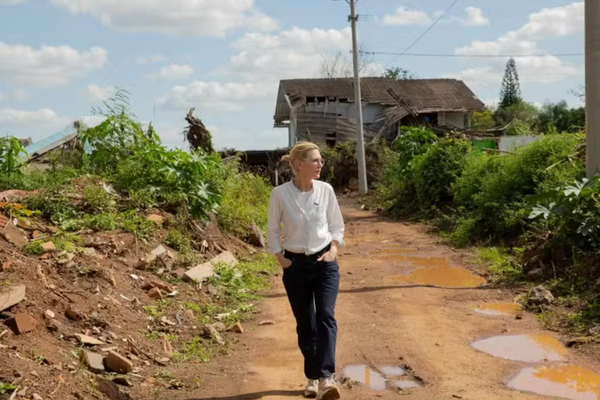 Atriz australiana visita o Rio Grande do Sul